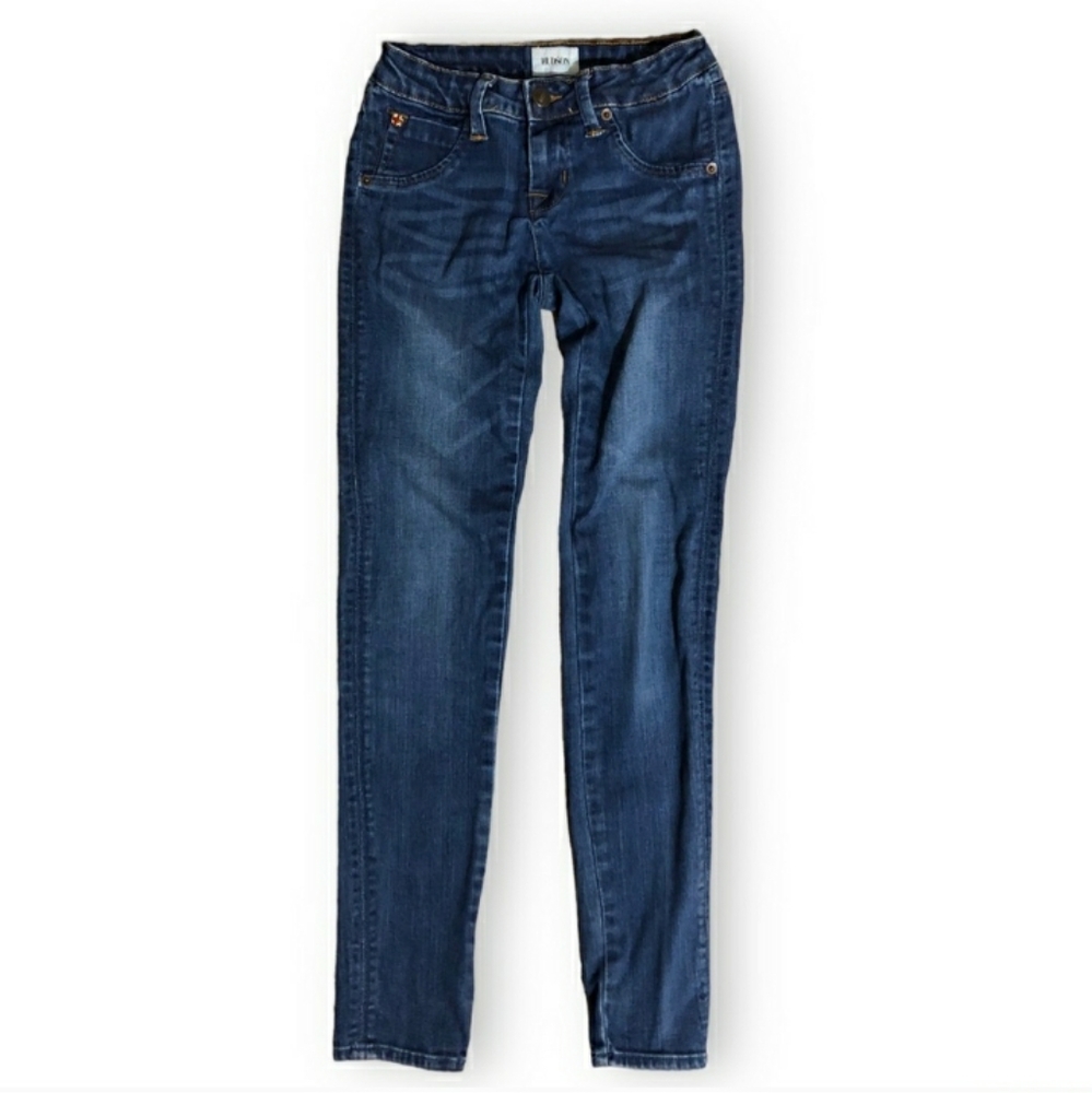 HUDSON Medium Wash Skinny Jeans EUC!